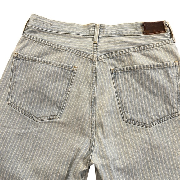 CITIZENS OF HUMANITY Sacha Wide Leg High Rise Crop Laguna Stripe Size 30 - Picture 8 of 16